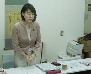 福知山市ミニ集会。地域の課題、国政の課題についてご意見をいただく。