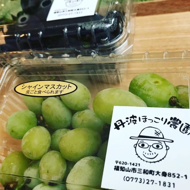 三和ぶどうの収穫期です🍇