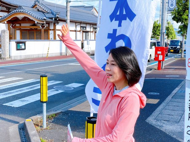 今朝は東舞鶴の白鳥七条交差点からスタート！