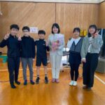 福知山市丘児童センターの修了式にて